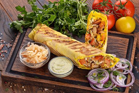 Мужская шаурма L