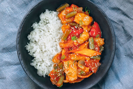 Курица в кисло-сладком соусе