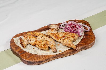 Шашлык из домашнего цыпленка