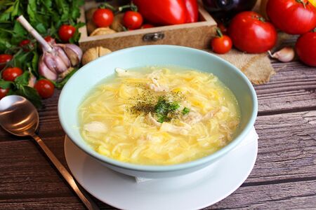 Суп Лапша с курицей