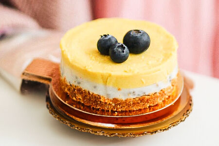 Тарт манго-кокос-чиа