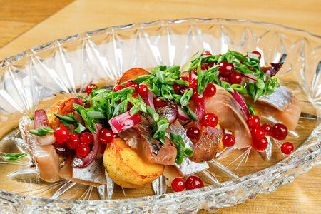 Олюторская сельдь с картофелем