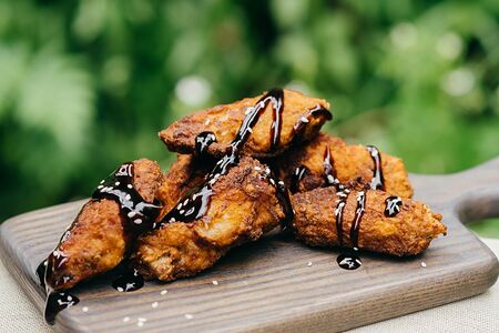 Крылья Терияки во фритюре