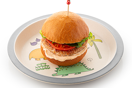 Бургер с куриной котлетой