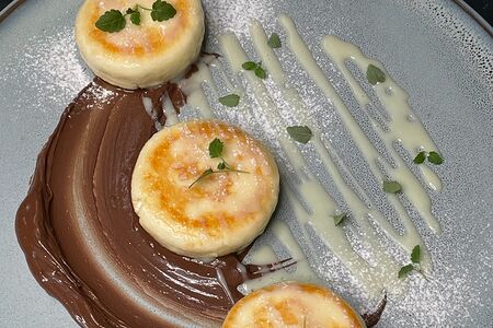 Сырники с нутеллой