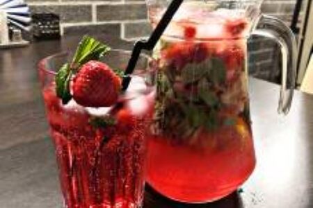 Ледяной лимонад Клубничный мохито