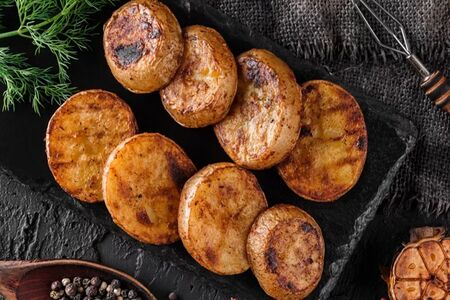 Картошка на углях