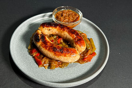 Крафтовая куриная колбаса