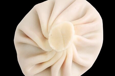 Хинкали с вишней и творогом