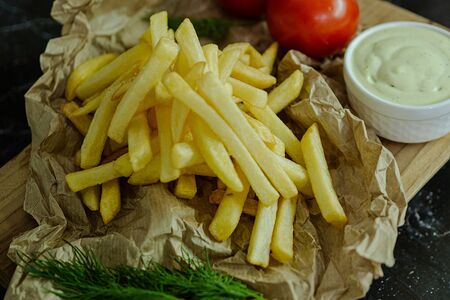 Картошка фри макси