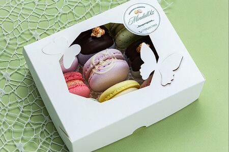 Macarons Box 10 микс вкусов