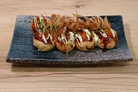 Такояки с осьминогом