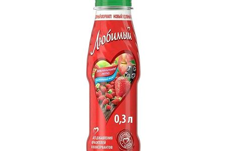 Сок Любимый Земляничное лето
