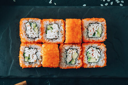 Калифорния с крабом