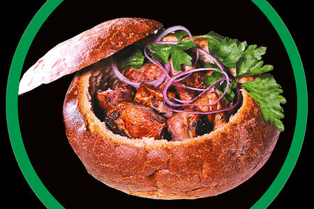 Шашлык в булке