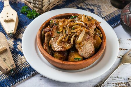 Оджахури со свининой