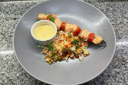 Шашлычок из лосося