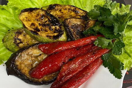 Овощи на углях