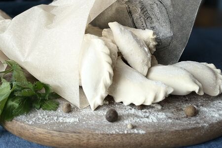 Вареники с картофелем и капустой