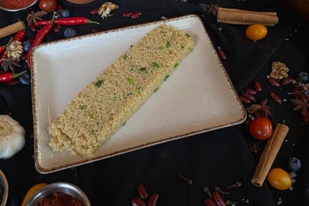 Киноа с зеленым луком