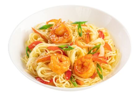 Рамен с креветкой