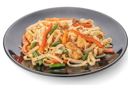 Вок с курицей