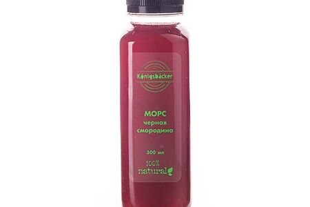 Морс черная смородина