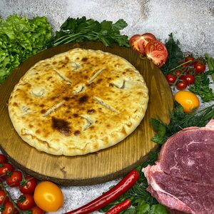 Пирог с мясом (большой)