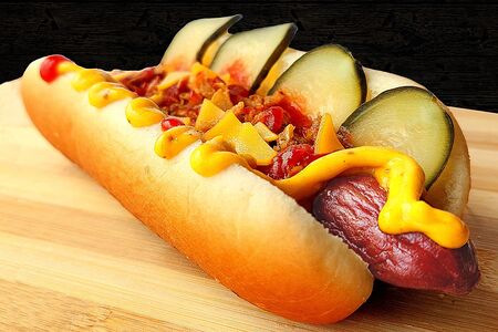 Датский куриный хот-дог