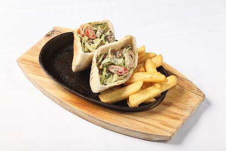 Говядина по-иерусалимски в пите