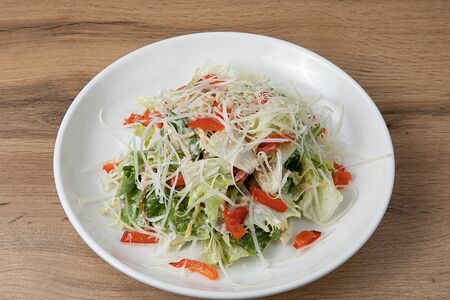 Салат тёплый с курицей