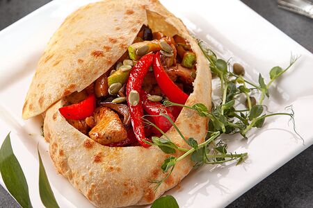 Индейка с овощами