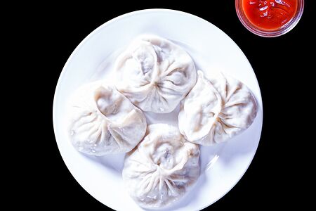 Манты с бараниной