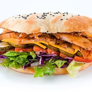 Сырный донер в пите с говядиной