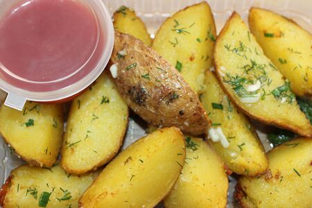 Картофель по-деревенски