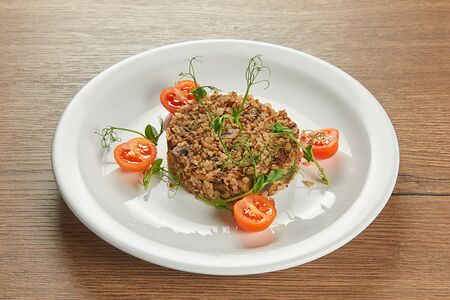 Гречка с грибами