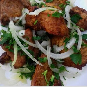 Шашлык из свиной шеи