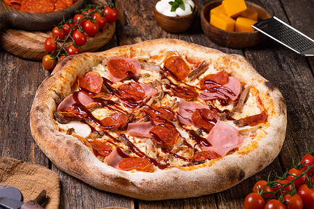 Пицца Мясная маленькая