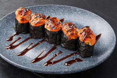 Ассорти запеченных спайси-суши