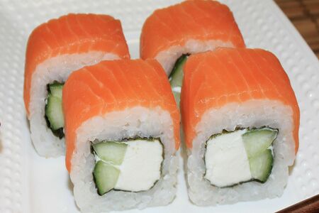 Филадельфия Лайт с огурцом