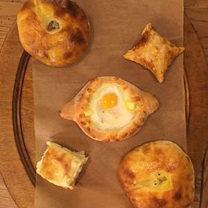 Сет из 5 видов мини-хачапури