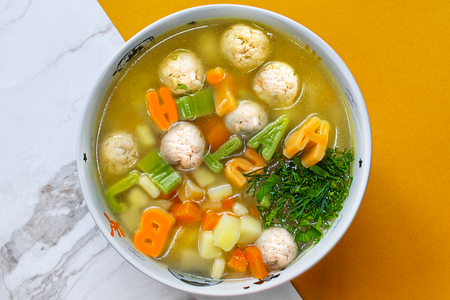 Супчик с фрикадельками