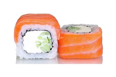 Ролл Филадельфия с крабом