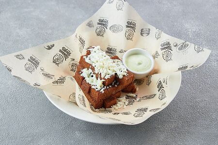 Домашние гренки с чесноком