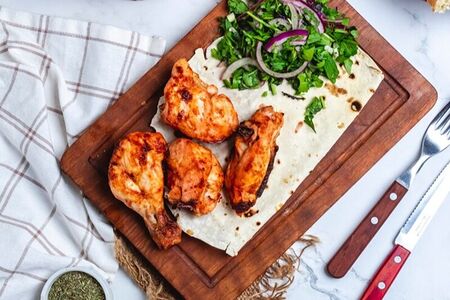 Шашлык из куриных крыльев