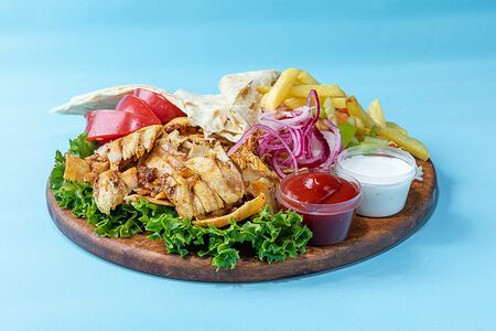 Кубдари с курицей