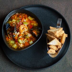 Рыбный суп Буйабес