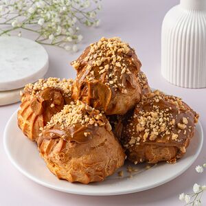 Карамельные профитроли