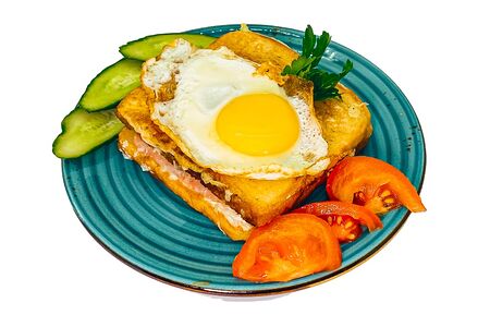 Сэндвич Крок-мадам от шеф-повара