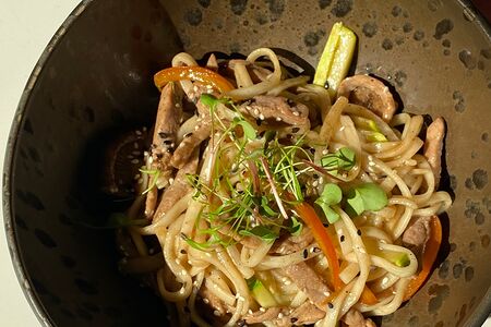 Вок с говядиной